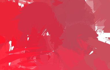 Sanatsal soyut arkaplan. Doku boyalı duvar kağıdı. Boya darbeleriyle yaratıcı bir illüstrasyon. Fırça desenli resim.