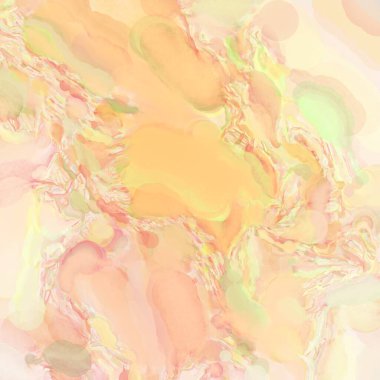 Çağdaş sanat. El işçiliğinin renkli dokusu. Modern resim. Yüzeyde suluboya vuruşlar. Sanatsal arkaplan resmi. Tablo üzerinde soyut resim. Fırça darbeleri. 