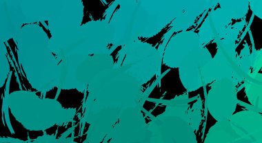 Canlı fırça darbeleriyle boyanmış. Renkli desenli resim. Fırçalanmış duvar kağıdını boya.