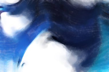 Modern sanat. Renkli çağdaş sanat eserleri. Renkli boya darbeleri. Soyut arkaplanda fırça darbeleri. fırça boyası.