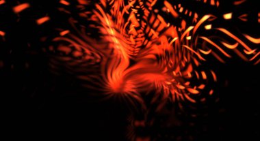 Işık parçacık izleri. Parlayan parçacıkları ve çizgileri olan ışık patlaması yıldızı. Güzel hareketli soyut ışın arkaplanı.