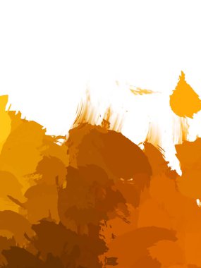 Taranmış Boyalı Soyut Arkaplan. Vahşi kaotik fırça darbeleri. Boya darbeleri. 2D İllüstrasyon. Fırça darbeli resim. 