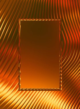 Soyut çerçeveli arkaplan. Renkli, canlı, dalgalı bir duvar kağıdı. Merkezi çerçeveli yaratıcı grafik 2d çizim. Dinamik şekilli modaya uygun sıvı örtüsü.