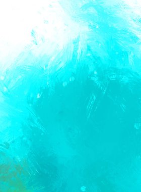 Yaratıcı soyut resim. Artistik fırça darbeleriyle donatılmış. Renkli ve canlı bir illüstrasyon. boyalı sanat