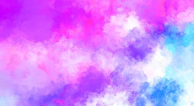 Taranmış Boyalı Soyut Arkaplan. Fırça darbesi ile boyanmış. Sanatsal canlılık ve renkli duvar kağıdı.