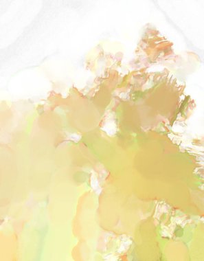 2D çizim. Sanatsal arkaplan resmi. Tablo üzerinde soyut resim. Çağdaş sanat. El yapımı resim. Renkli doku. Modern sanat eserleri. Yüzeyde suluboya fırça darbeleriyle boyama.