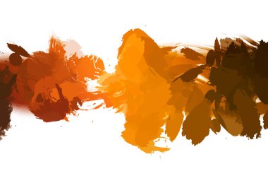 resmedilmiş sanat eseri. fırçalanmış canlı duvar kağıdı. Eşsiz ve yaratıcı illüstrasyon. Renkli fırça darbelerinin soyut arkaplanı. 