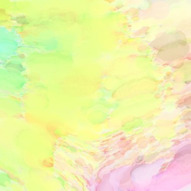 Çağdaş sanat. El işçiliğinin renkli dokusu. Modern resim. Yüzeyde suluboya vuruşlar. Sanatsal arkaplan resmi. Tablo üzerinde soyut resim. Fırça darbeleri. 