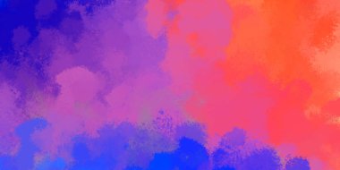 resmedilmiş sanat eseri. fırçalanmış canlı duvar kağıdı. Eşsiz ve yaratıcı illüstrasyon. Renkli fırça darbelerinin soyut arkaplanı. 