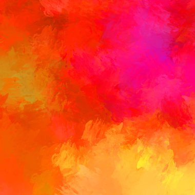 Boya darbeleri. 2D İllüstrasyon. Taranmış Boyalı Soyut Arkaplan. Fırça darbesi ile boyanmış. Modern sanat.