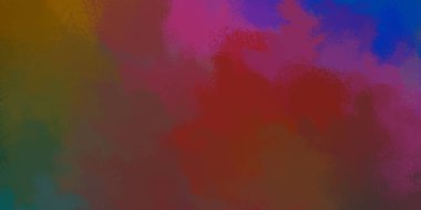 Fırça darbesi ile boyanmış. Sanatsal canlılık ve renkli duvar kâğıdı. Kaotik resim. Taranmış Boyalı Soyut Arkaplan. 