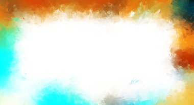 Modern sanat. Taranmış Boyalı Soyut Arkaplan. Fırça darbesi ile boyanmış. Boya darbeleri. 2B Görüntü