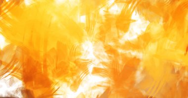 Sanatsal soyut arkaplan. Doku boyalı duvar kağıdı. Boya darbeleriyle yaratıcı bir illüstrasyon. Fırça desenli resim.