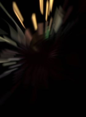 Işık parçacık izleri. Parlayan parçacıkları ve çizgileri olan ışık patlaması yıldızı. Güzel hareketli soyut ışın arkaplanı.