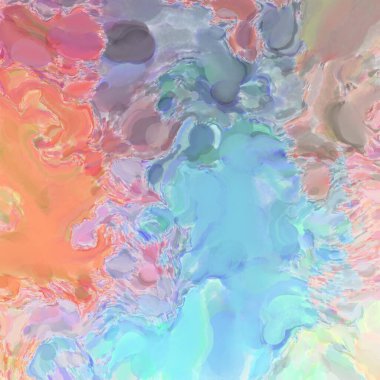 Çağdaş sanat. El işçiliğinin renkli dokusu. Modern resim. Yüzeyde suluboya vuruşlar. Sanatsal arkaplan resmi. Tablo üzerinde soyut resim. Fırça darbeleri. 