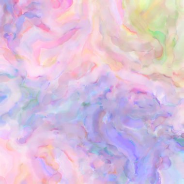 Soyut doku. Yüzeyde etkileyici el yapımı suluboya. Suluboya fırça darbeleri. Modern sanat. Çok renkli arkaplan. Çağdaş duvar sanatı. Renkli bir fon. 2d illüstrasyon.