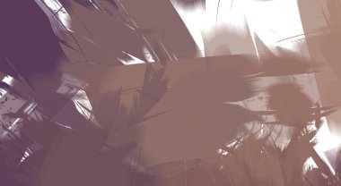 Renkli fırça darbelerinin soyut arkaplanı. fırçalanmış canlı duvar kağıdı. resmedilmiş sanat eseri. Eşsiz ve yaratıcı illüstrasyon.