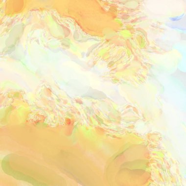 El yapımı sürreal soyut desenli suluboya. Modern sanatsal resim. 2D çizim. Arkaplan boyası karışımı. Yaratıcı duvar sanatı. Çağdaş sanat.