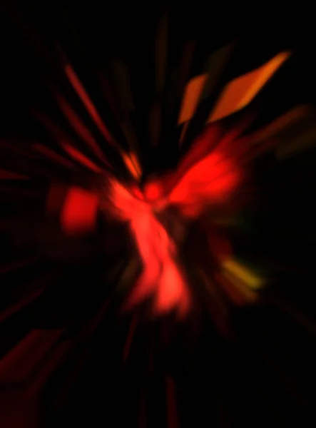 Sentieri Particelle Leggere Luce Stella Esplosione Con Particelle Luminose Linee — Foto Stock