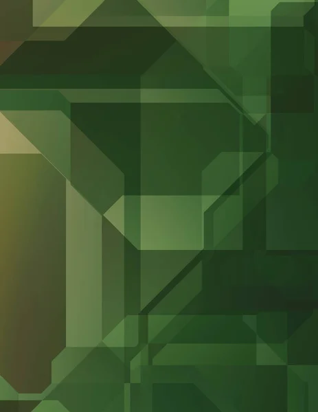 Слои Красочных Ярких Геометрических Форм Цифровая Иллюстрация Технического Макета Шаблон — стоковое фото