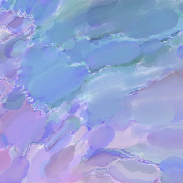 El yapımı sürreal soyut desenli suluboya. Modern sanatsal resim. 2D çizim. Arkaplan boyası karışımı. Yaratıcı duvar sanatı. Çağdaş sanat.