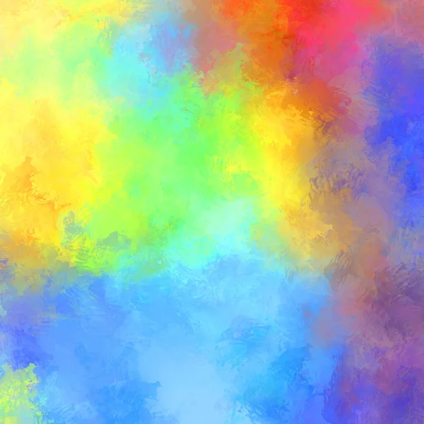 Composição Pintada Com Pinceladas Vibrantes Texturizado Pintura Colorida Pintura Papel — Fotografia de Stock