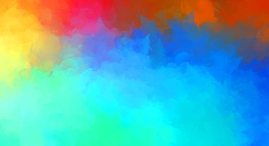 Sanatsal soyut arkaplan. Doku boyalı duvar kağıdı. Boya darbeleriyle yaratıcı bir illüstrasyon. Fırça desenli resim.