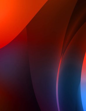 Soyut arkaplan. Renkli dalgalı tasarım duvar kağıdı. yaratıcı grafik 2D çizim. Dinamik şekilli modaya uygun sıvı örtüsü.