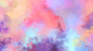 Taranmış Boyalı Soyut Arkaplan. Fırça darbesi ile boyanmış. Sanatsal canlılık ve renkli duvar kağıdı.