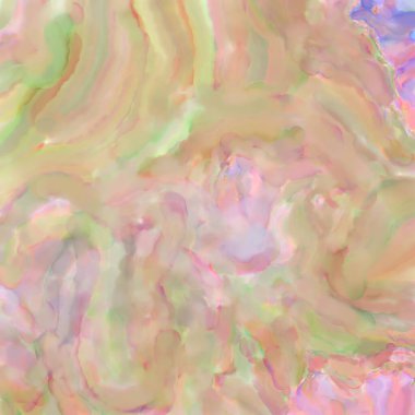 Çağdaş sanat. El işçiliğinin renkli dokusu. Modern resim. Yüzeyde suluboya vuruşlar. Sanatsal arkaplan resmi. Tablo üzerinde soyut resim. Fırça darbeleri.