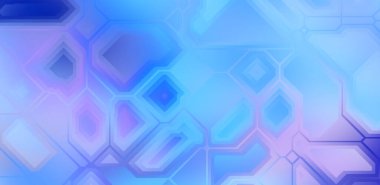 Renkli ve canlı geometrik şekiller katmanları var. Bir teknoloji planının dijital illüstrasyonu. Gelecekçi tasarım şablonu.