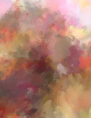 Sanatsal canlılık ve renkli duvar kağıdı. Taranmış Soyut Arkaplan. Fırça darbeli resim. 