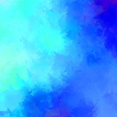 Canlı fırça darbeleriyle boyanmış. Renkli desenli resim. Fırçalanmış duvar kağıdını boya.