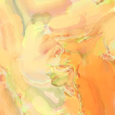 Soyut doku. Yüzeyde etkileyici el yapımı suluboya. Suluboya fırça darbeleri. Modern sanat. Çok renkli arkaplan. Çağdaş duvar sanatı. Renkli bir fon. 2d illüstrasyon.