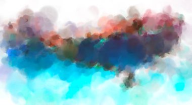 Çılgın suluboya şablonu. Yaratıcı soyutlama. Modern sanat eserleri. 2D çizim. Dijital doku duvar kağıdı. Sanatsal sulu arkaplan malzemesi. 