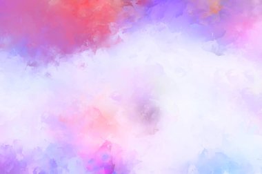 Sanatsal canlılık ve renkli duvar kağıdı. Taranmış Soyut Arkaplan. Fırça darbeli resim. 