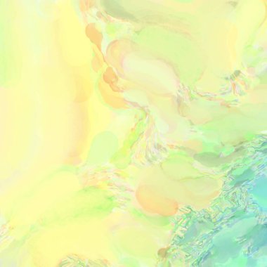 El yapımı sürreal soyut desenli suluboya. Modern sanatsal resim. 2D çizim. Arkaplan boyası karışımı. Yaratıcı duvar sanatı. Çağdaş sanat.