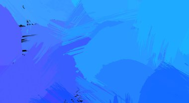 Sanatsal soyut arkaplan. Doku boyalı duvar kağıdı. Boya darbeleriyle yaratıcı bir illüstrasyon. Fırça desenli resim.