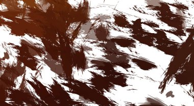 Renkli fırça darbelerinin 2B çizimi. Dekoratif doku resmi. Canlı boya desenli arka plan. Kaotik fırça darbeleri resim.