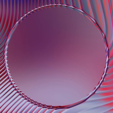 Soyut çerçeveli arkaplan. Renkli, canlı, dalgalı bir duvar kağıdı. Merkezi çerçeveli yaratıcı grafik 2d çizim. Dinamik şekilli modaya uygun sıvı örtüsü.