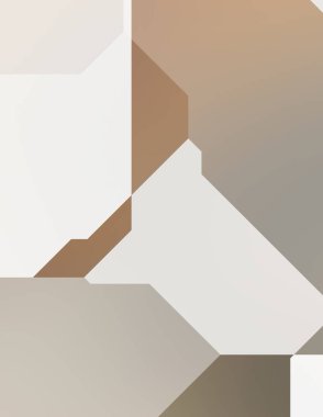 Minimalist tasarımın geometrik arka planı. Soyut yaratıcı konsept çizimi. Grafik tasarım duvar kağıdı.