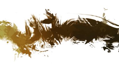 resmedilmiş sanat eseri. fırçalanmış canlı duvar kağıdı. Eşsiz ve yaratıcı illüstrasyon. Renkli fırça darbelerinin soyut arkaplanı. 