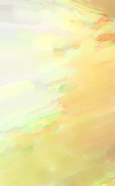 Poster, duvar sanatı, afiş, kart, kitap kapağı veya ambalaj için pastel renkli suluboya resim. Alkol mürekkebini andıran rahatlatıcı fırça darbelerinin modern resmi.