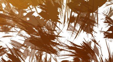 Renkli fırça darbelerinin 2B çizimi. Dekoratif doku resmi. Canlı boya desenli arka plan. Kaotik fırça darbeleri resim.