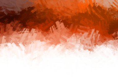 Modern sanat. Taranmış Boyalı Soyut Arkaplan. Fırça darbesi ile boyanmış. Boya darbeleri. 2B Görüntü.