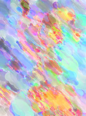 Çağdaş sanat. El yapımı resim. Modern sanat eserleri. Yüzeyde suluboya fırça darbeleriyle resim yapmak. 2D çizim. Sanatsal arkaplan resmi. Tablo üzerinde soyut resim. Renkli doku.