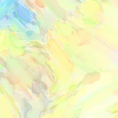 Çağdaş sanat. El işçiliğinin renkli dokusu. Modern resim. Yüzeyde suluboya vuruşlar. Sanatsal arkaplan resmi. Tablo üzerinde soyut resim. Fırça darbeleri. 