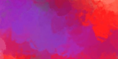 Yaratıcı bir geçmiş. Canlı fırça darbeleriyle boyanmış. Renkli desenli resim. Fırçalanmış duvar kağıdını boya.