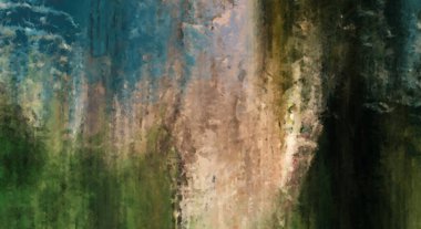 Modern sanat. Renkli çağdaş sanat eserleri. Renkli boya darbeleri. Soyut arkaplanda fırça darbeleri. Fırça boyası. Eşsiz duvar sanatı.