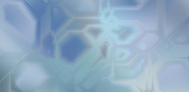 Renkli ve canlı geometrik şekiller katmanları var. Bir teknoloji planının dijital illüstrasyonu. Gelecekçi tasarım şablonu.